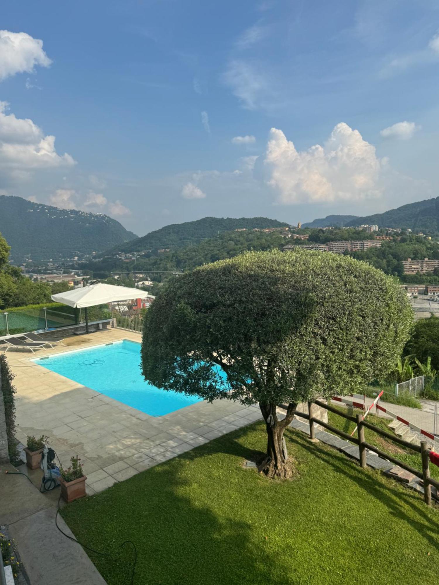 Veralto - Modern Suite With Como Lake View Vacallo Exterior photo